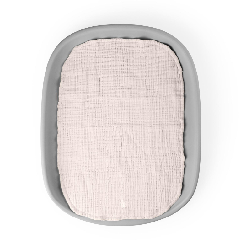 Sebra Verschoningsdoek Mousseline 6 lagen set van 2 Rose