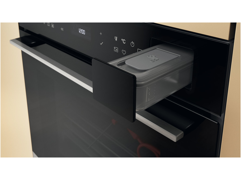 FORNO MULTIFUNÇÕES WHIRLPOOL WOI7A8FPT1SXA A  73L PIROLÍTICO E HIDROLÍTICO