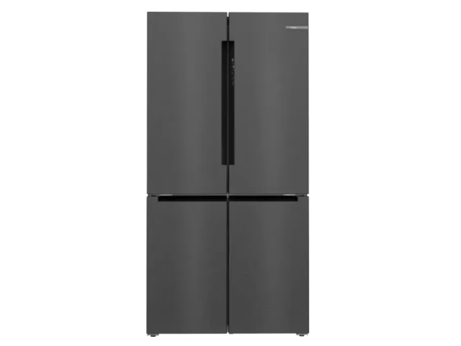 Bosch Serie 6 KFN96AXEA, Fritstående, Fransk dør, Sort, Berøring, LED, På døren