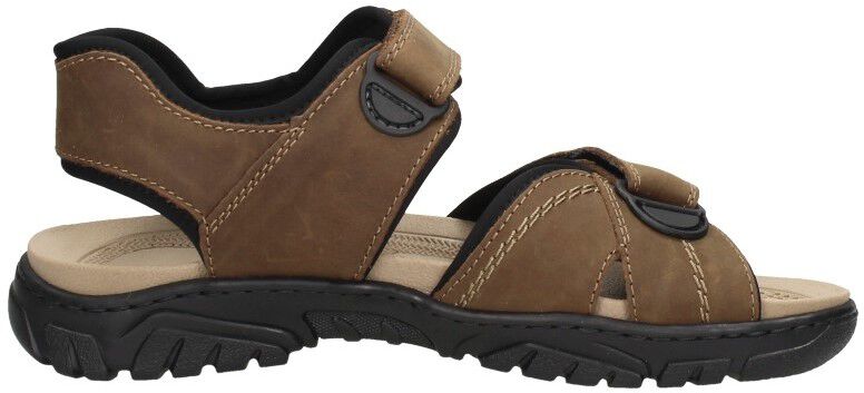 Rieker Sandalen donkerbruin