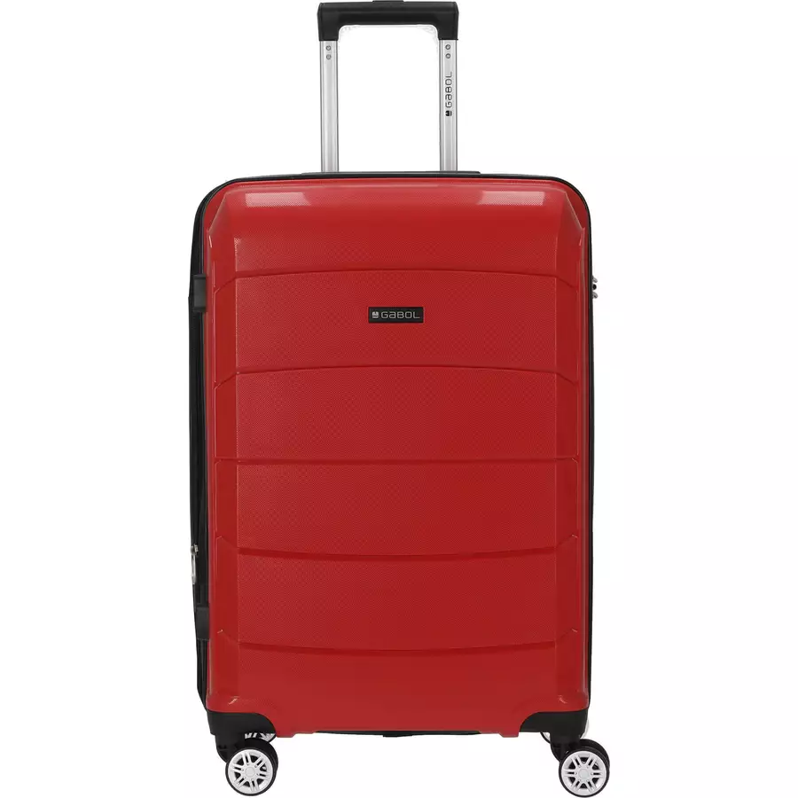 Gabol Midori - 4-Rollen-Trolley 66 cm M red