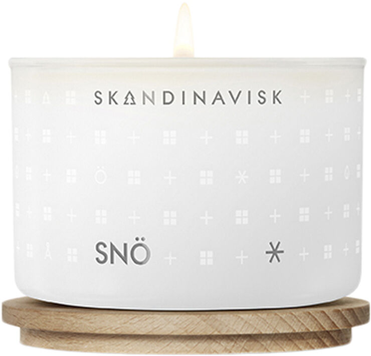Skandinavisk SNÖ Scented Candle w Lid 90g