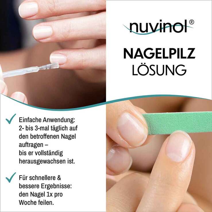Nuvinol Nagelpilz Lösung, 10 ml