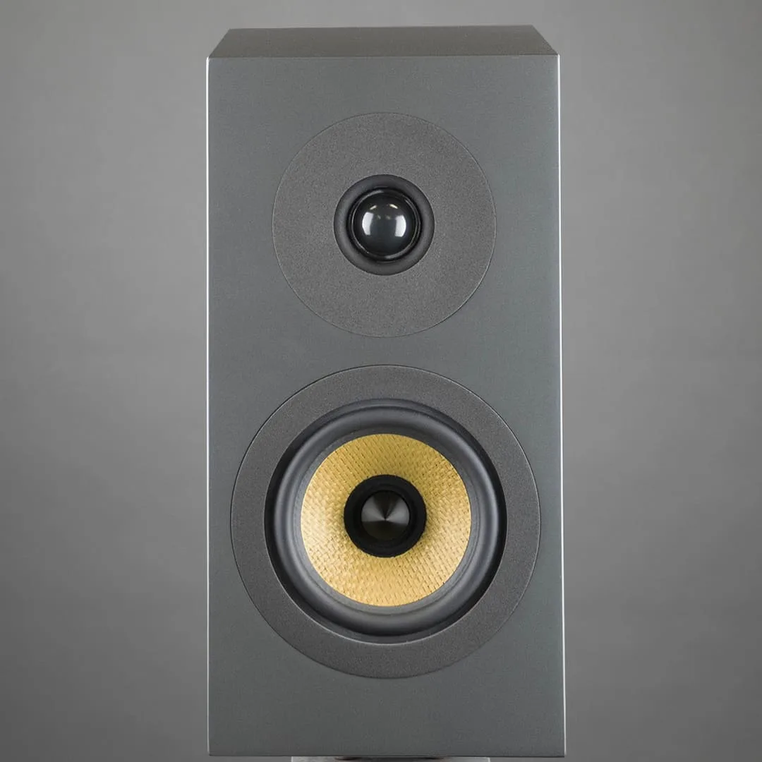 Davis Acoustics Courbet N°3 Gris (la paire) Enceintes bibliothèque