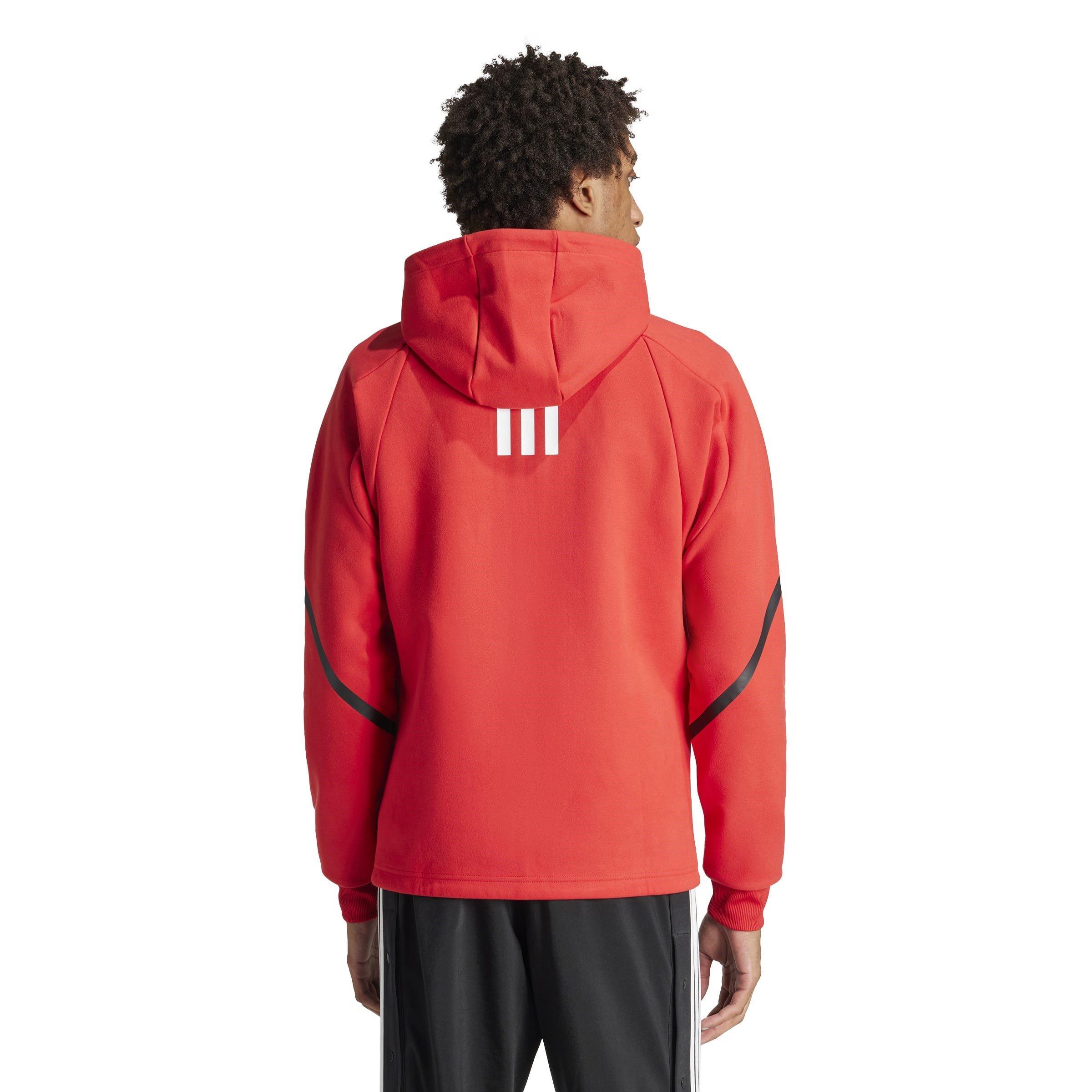 adidas New York Red Bulls Anthem Anorak Jacket 2023 2024 Adults