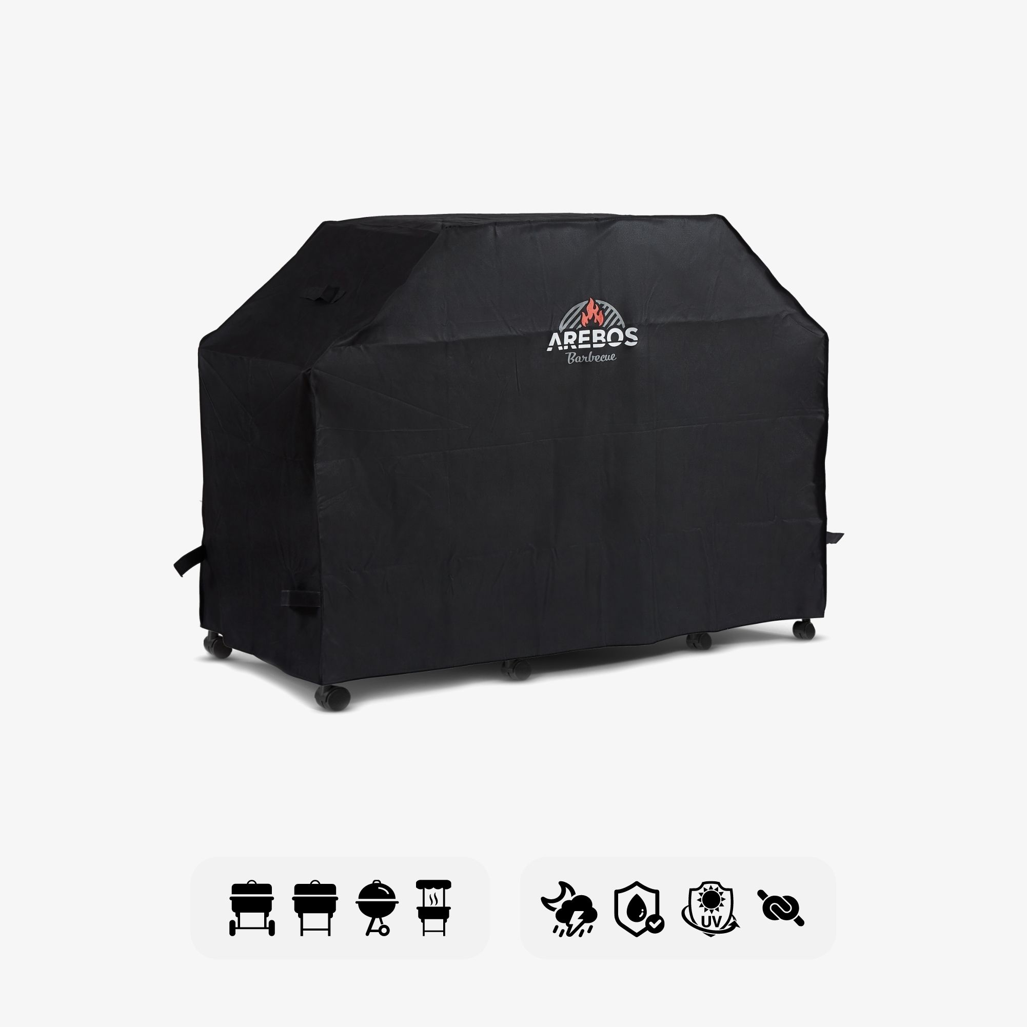 BBQ Grillhaube Abdeckung 163 x 61 x 122 cm