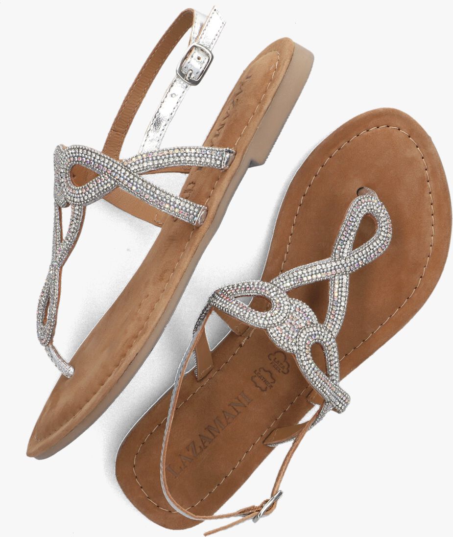 LAZAMANI zilveren lazamani sandalen 33.510