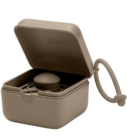 BIBS Schnullerbox - Dark Oak