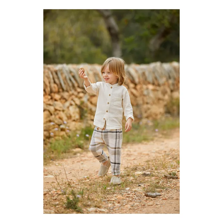 1+ in the family Pantalon Icaro Carreaux | Ecru