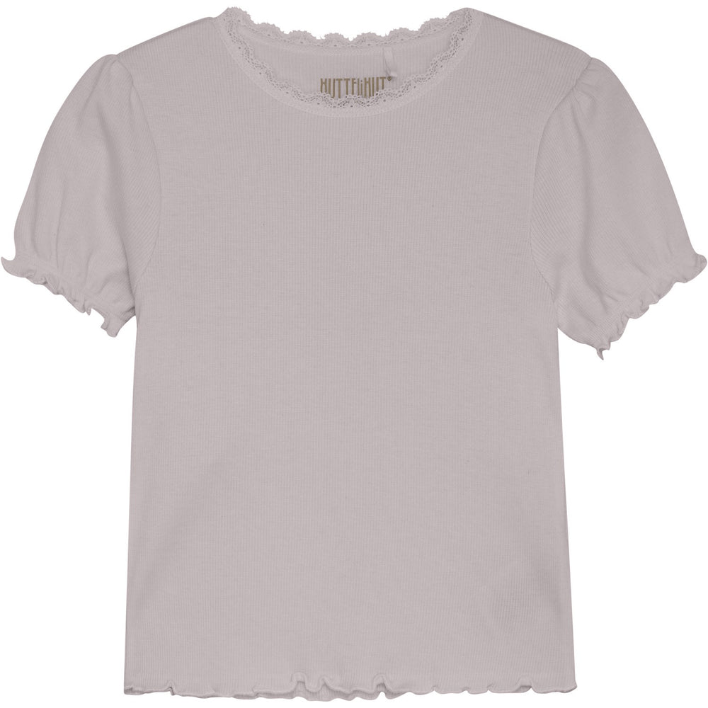 Køb Huttelihut Cloud Gray T-Shirt Rib