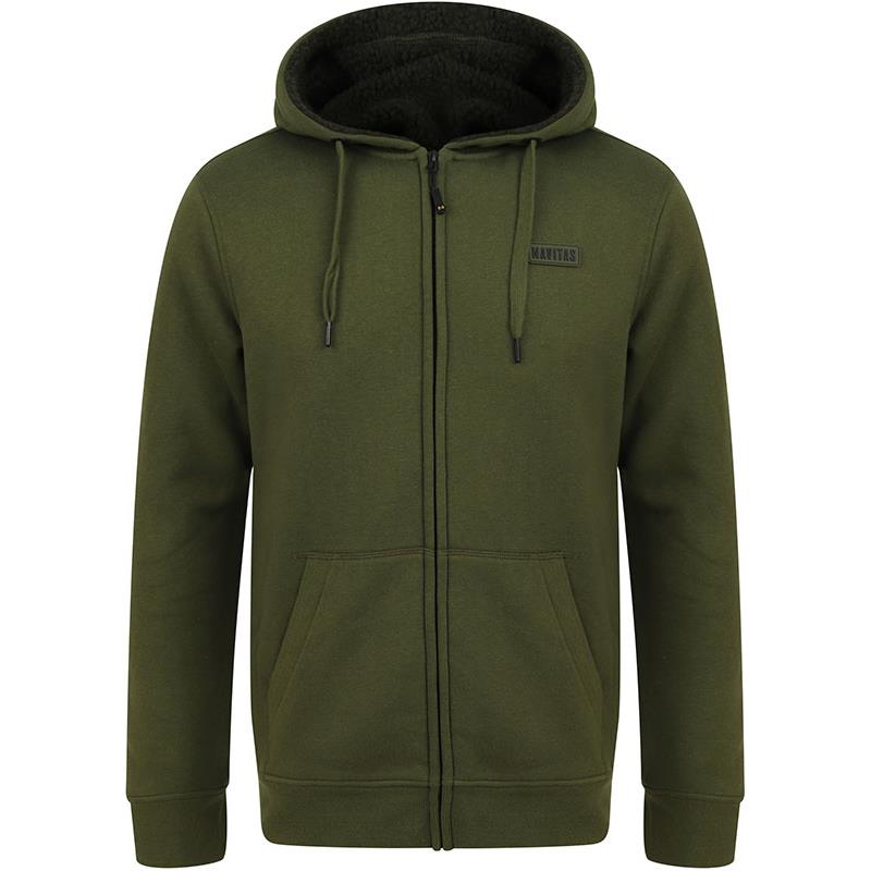 Sweat Homme Navitas Sherpa Zip Hoody - Vert