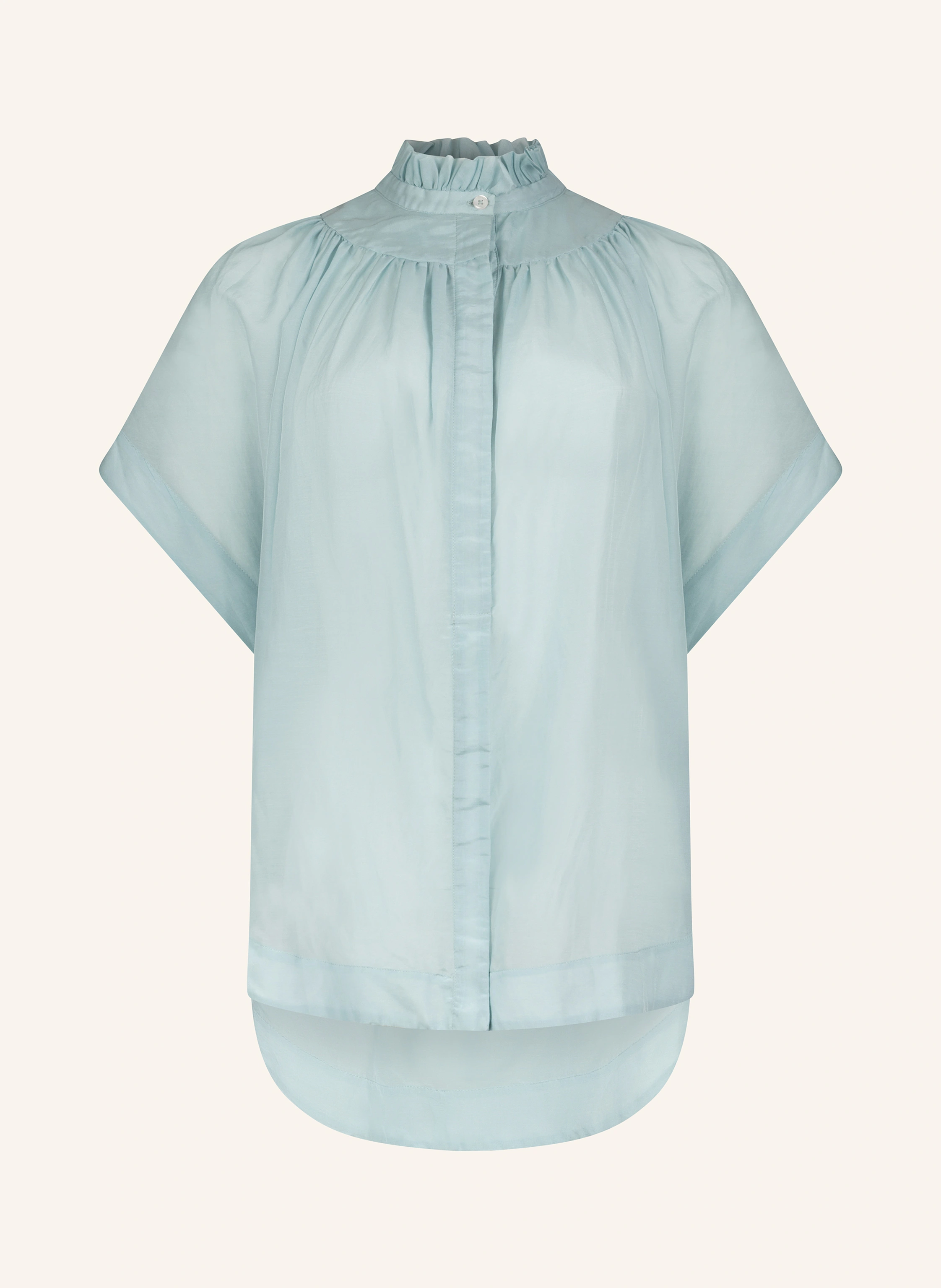 Helene Galwas Bluse aus Baumwoll-Seiden Mischung IDIS