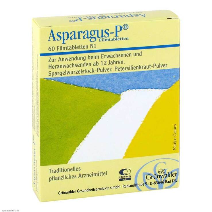 Asparagus P Filmtabletten, 60 St