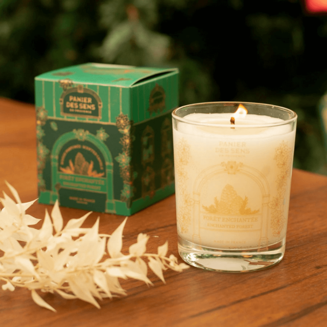 Forêt Enchantée Bougie Parfumée PANIER DES SENS