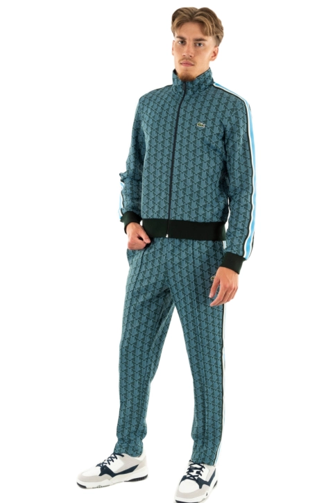 Blousons et vestes lacoste sh1368 ib4 vert/argentine
