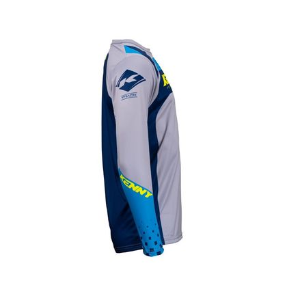Maillot cross Kenny TRACK FOCUS 2024 - Bleu / Jaune