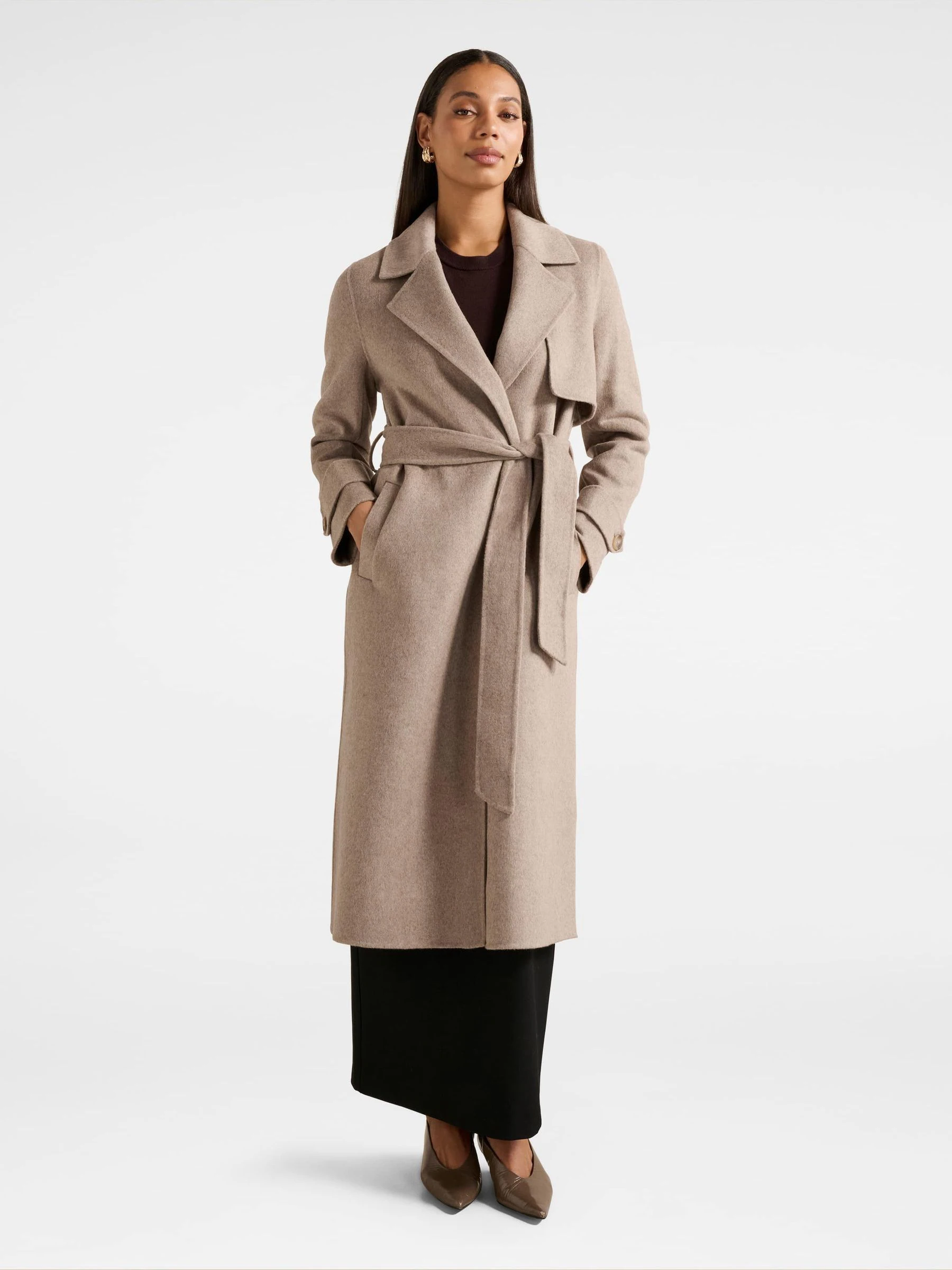Forever New Elise Felled Trench Coat