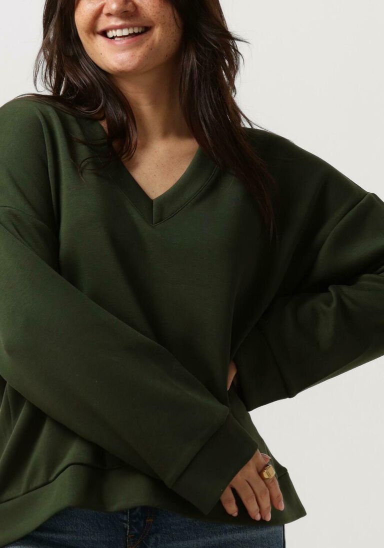 MSCH COPENHAGEN groene msch copenhagen sweater mschpetua lma q v sweatshirt