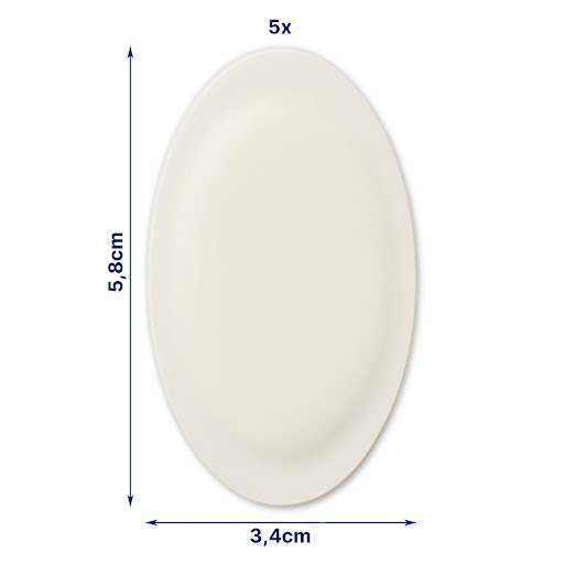 (5er Set) Gr. L Footcare Blasen Pflaster (48584)