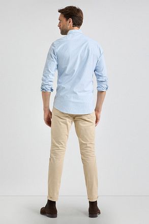 McGregor Overhemd Oxford Streep Lichtblauw MM242.6001.02-2001 kopen