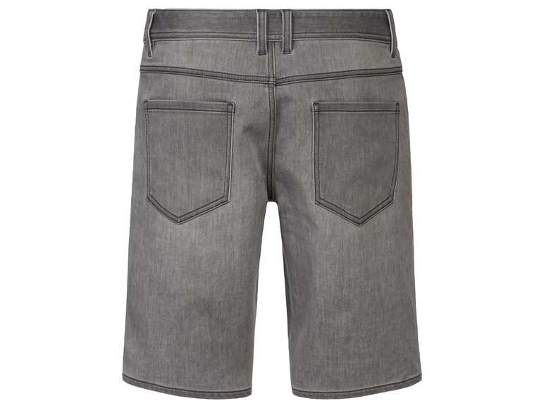 Heren sweatdenim korte broek