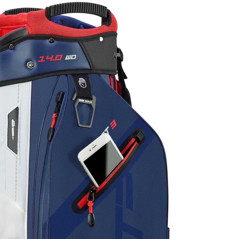 Dri Lite Sport 3 Trallebag Navy/Hvit/Rød