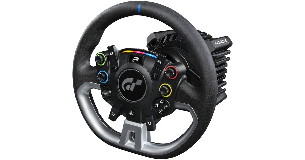 FanatecGran Turismo DD Pro bundel  (Zwart, Basis, stuur en pedalen)
