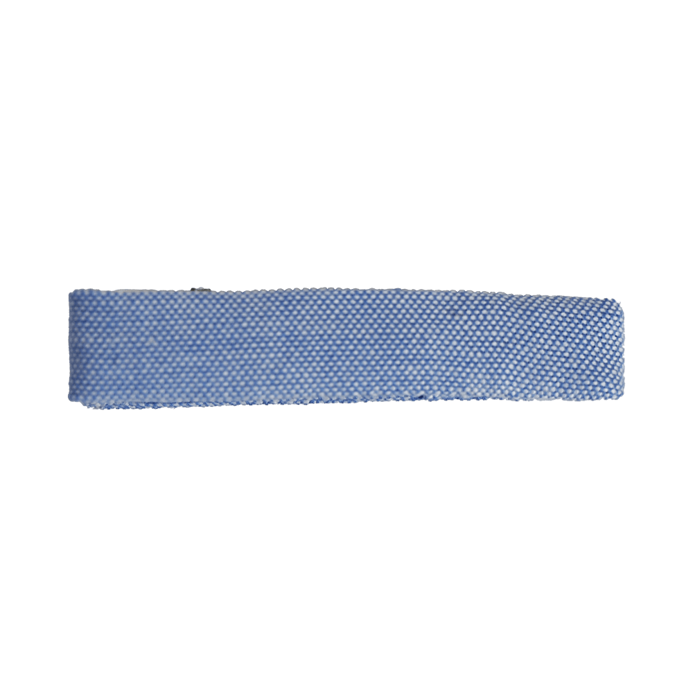 Barrette Croco Tissu Oxford Ciel
