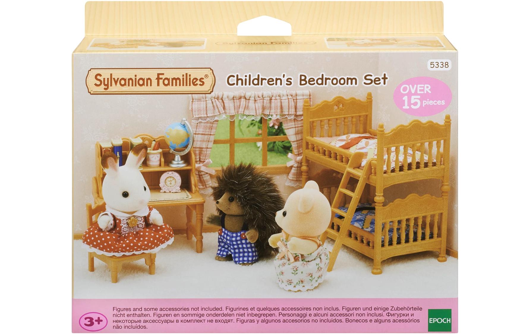 Sylvanian Families Landhaus Kinderzimmer mit StockbettSpielset