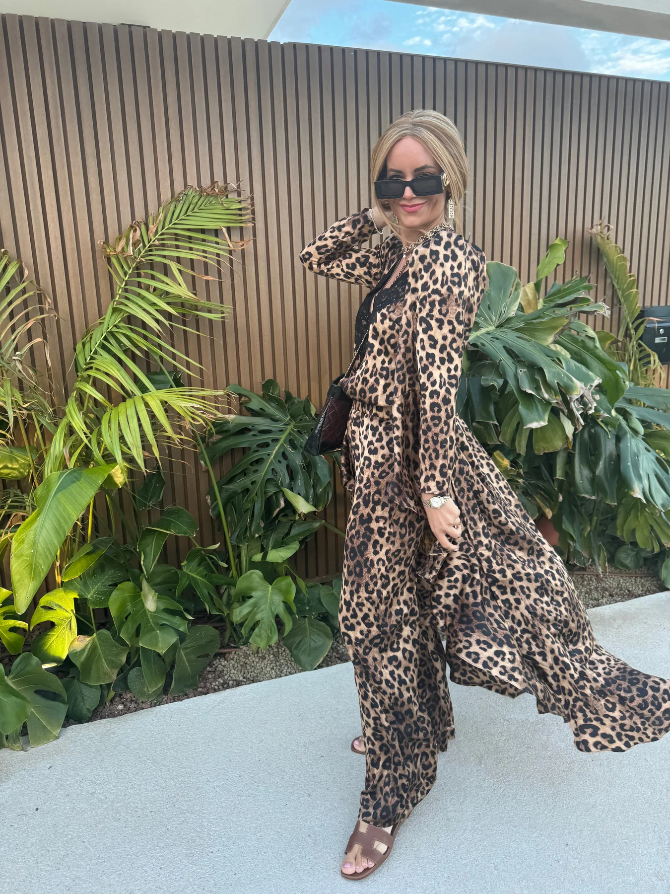 Valentin Studio Senorita Leopard Dress
