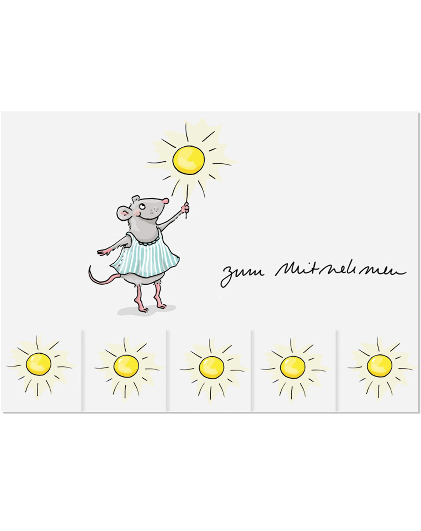 Postkarte SONNE ZUM MITNEHMEN 5er-Set