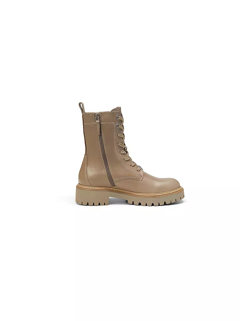 MARC O'POLO Schnürboots hellbraun