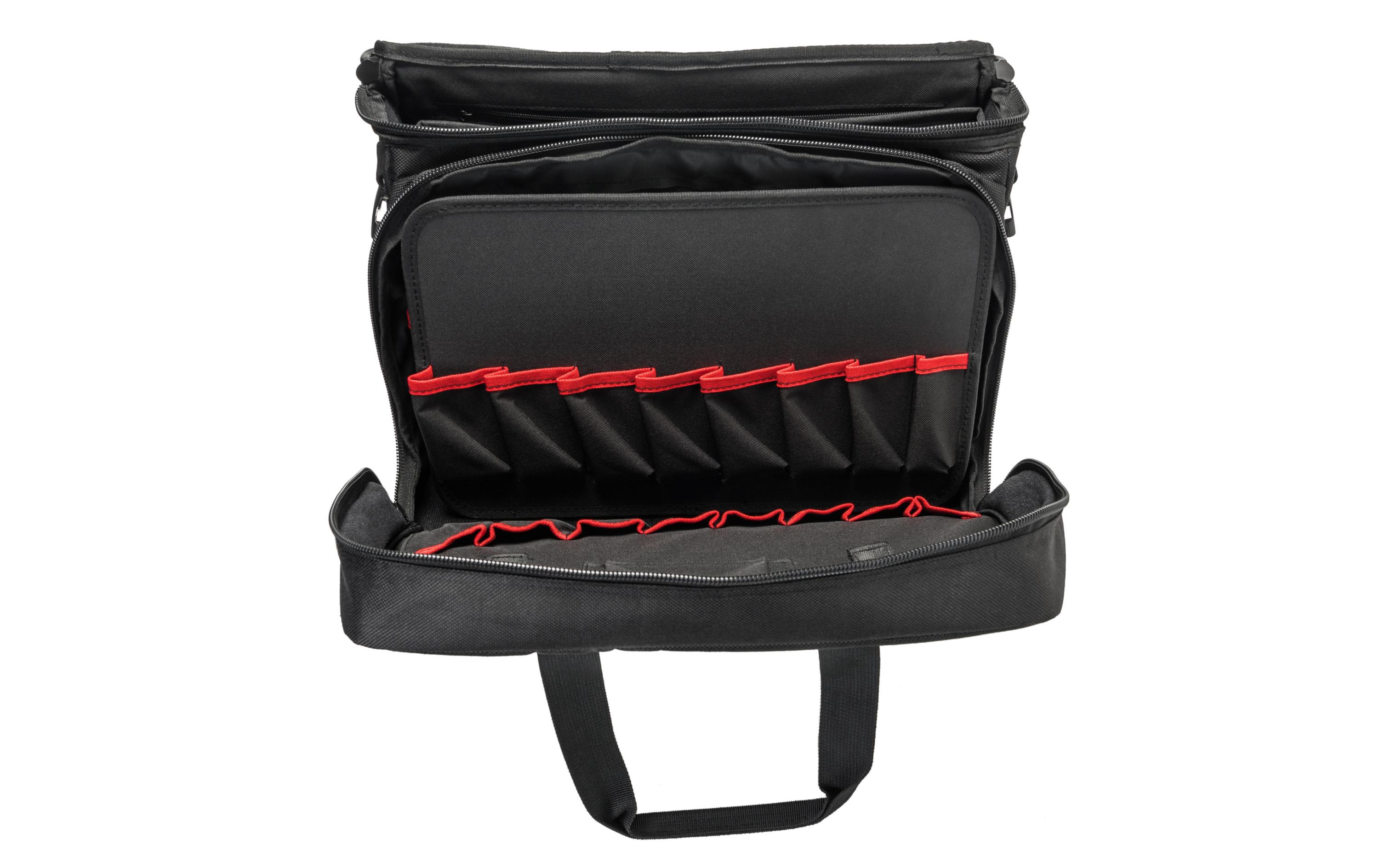 Werkzeugtasche Servictechniker leerAus strapazierfähigem Polyester-Gewebe