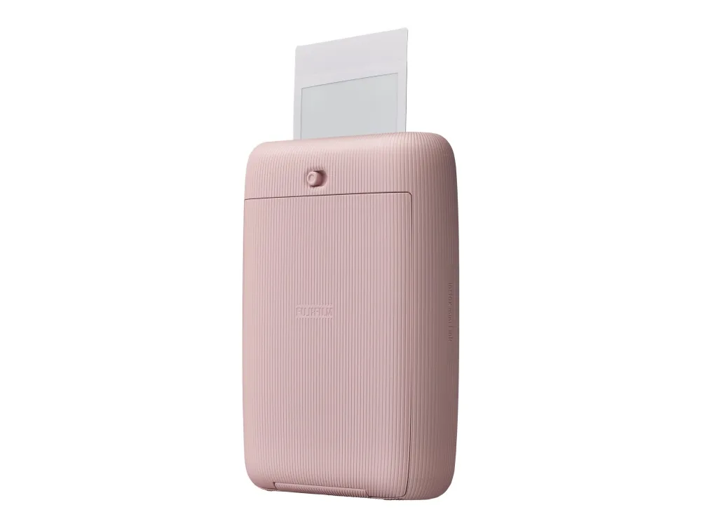 Fujifilm instax mini Link - Printer - farve - LED - 86 x 54 mm op til 5 udskrifter/min (farve) - kapacitet: 10 fotos - Bluetooth 4.2 LE - dyster pink