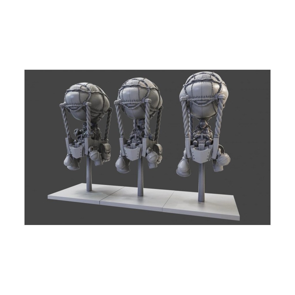 Kings of War - Kings of War Halfling Aeronauts Regiment