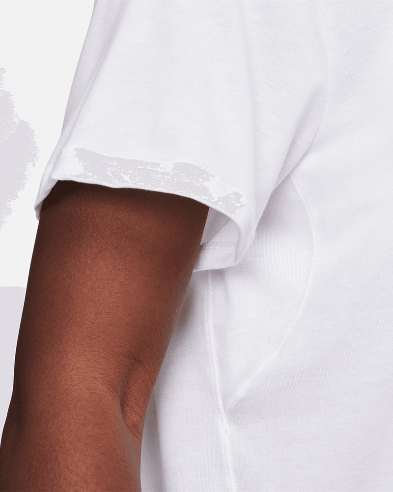 T-shirt Nike One Blanc pour femme