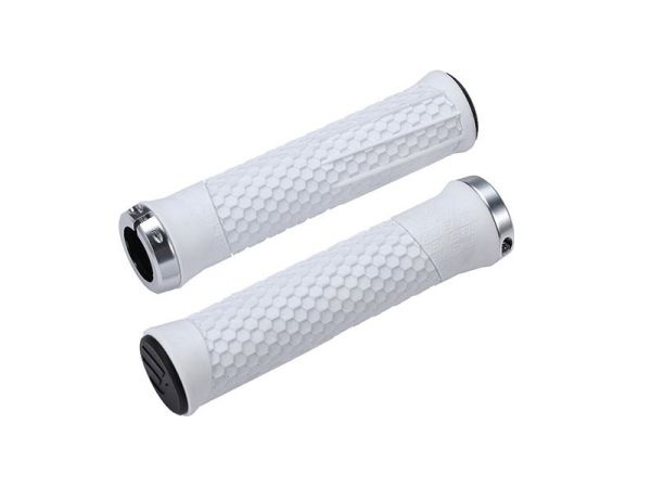 BBB Python Lock-On White Håndtag, 142mm