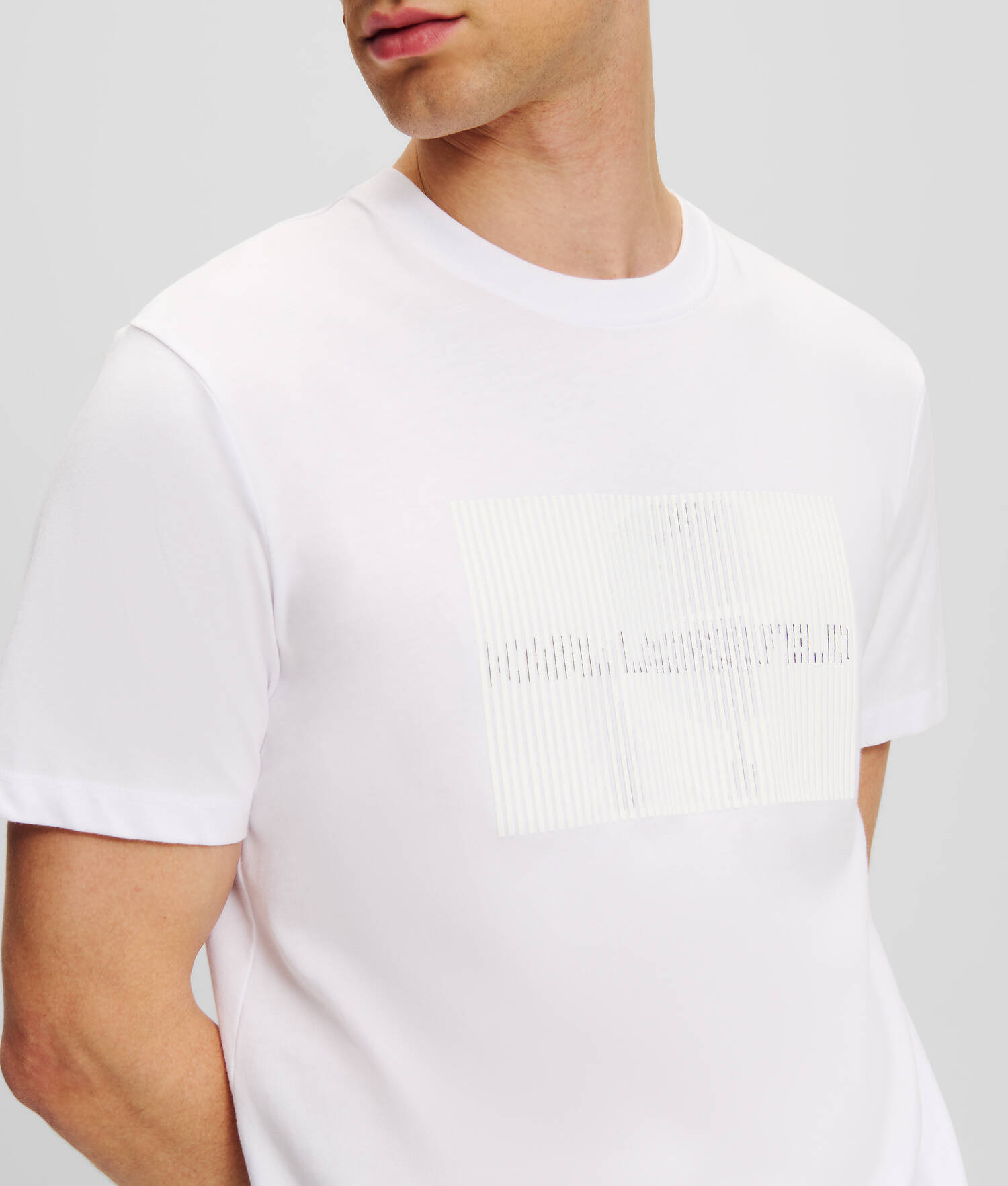 T-SHIRT À ILLUSION D'OPTIQUE