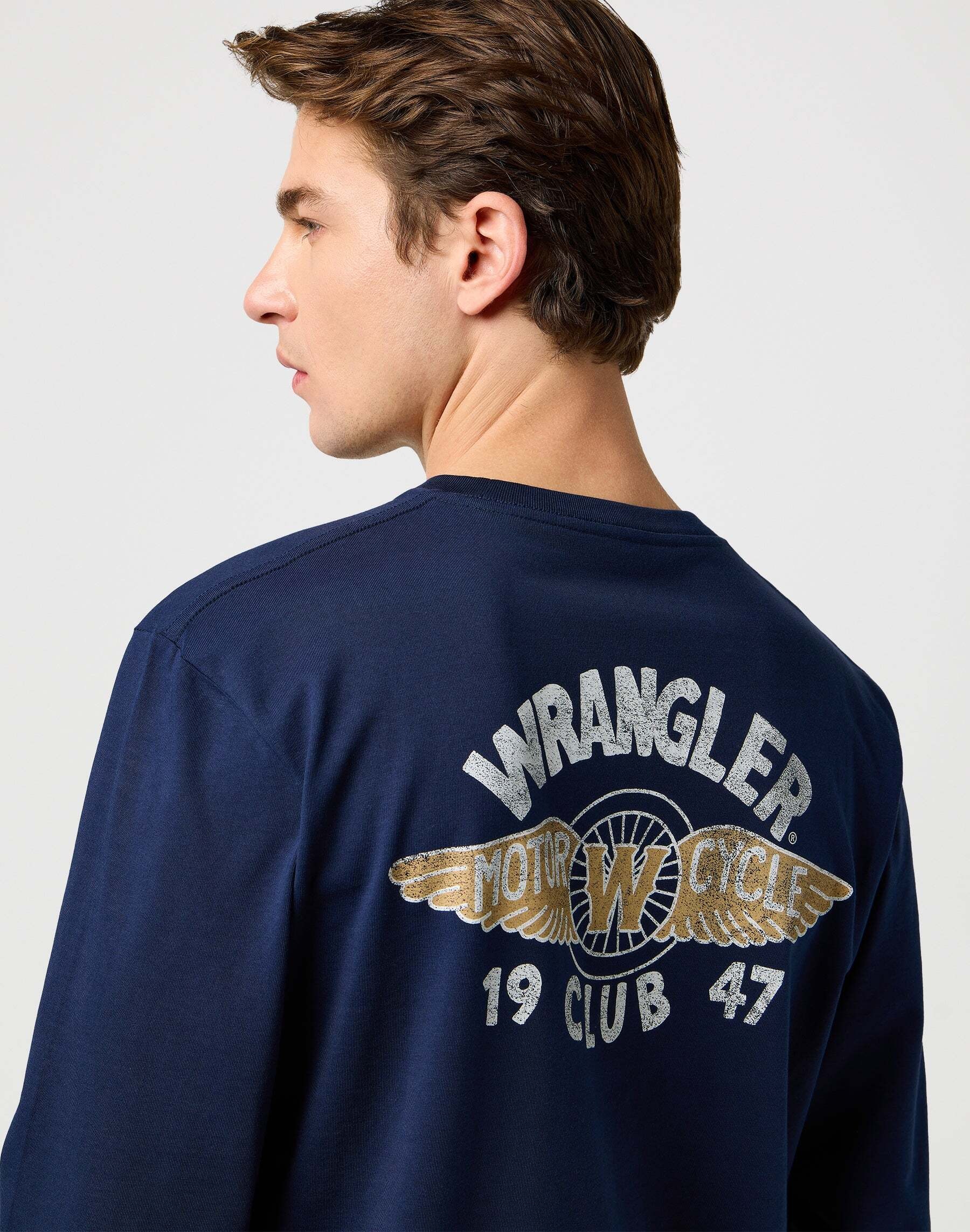 Wrangler Langarmshirt »WRANGLER Langarmshirt Ls Americana Tee«