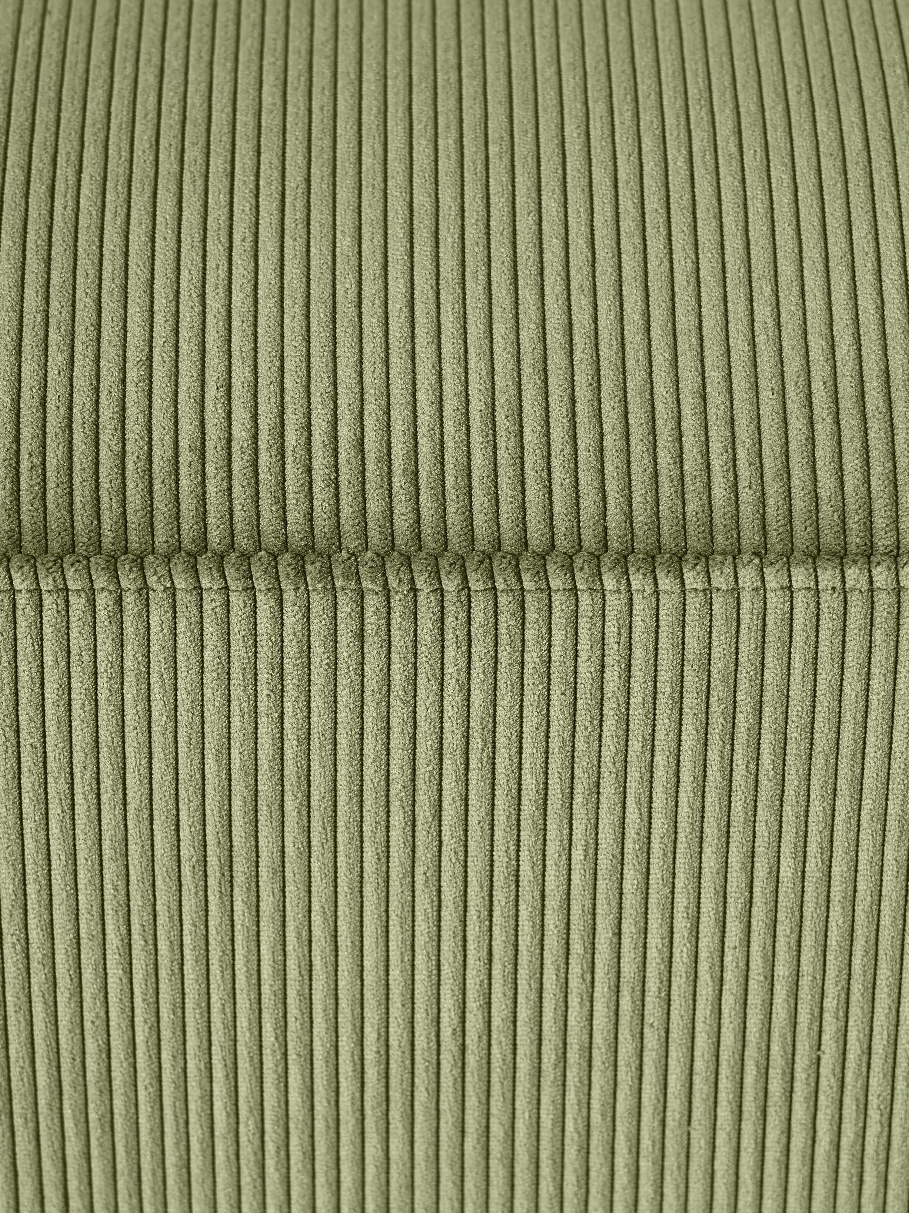 Corduroy poef Melva, B 99 x D 42 cm