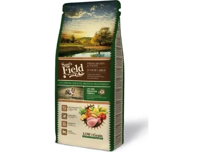Sam`s Field Sam's Field Adult Medium Chicken & Potato sausas maistas šunims, 13 kg