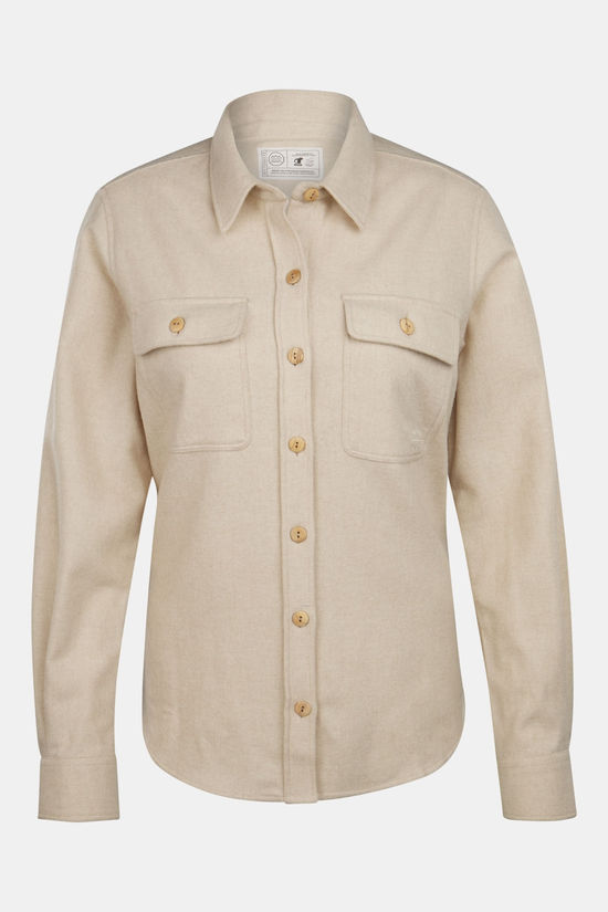 Buitenmens Buitenmens Flannel Melton Shirt Dames