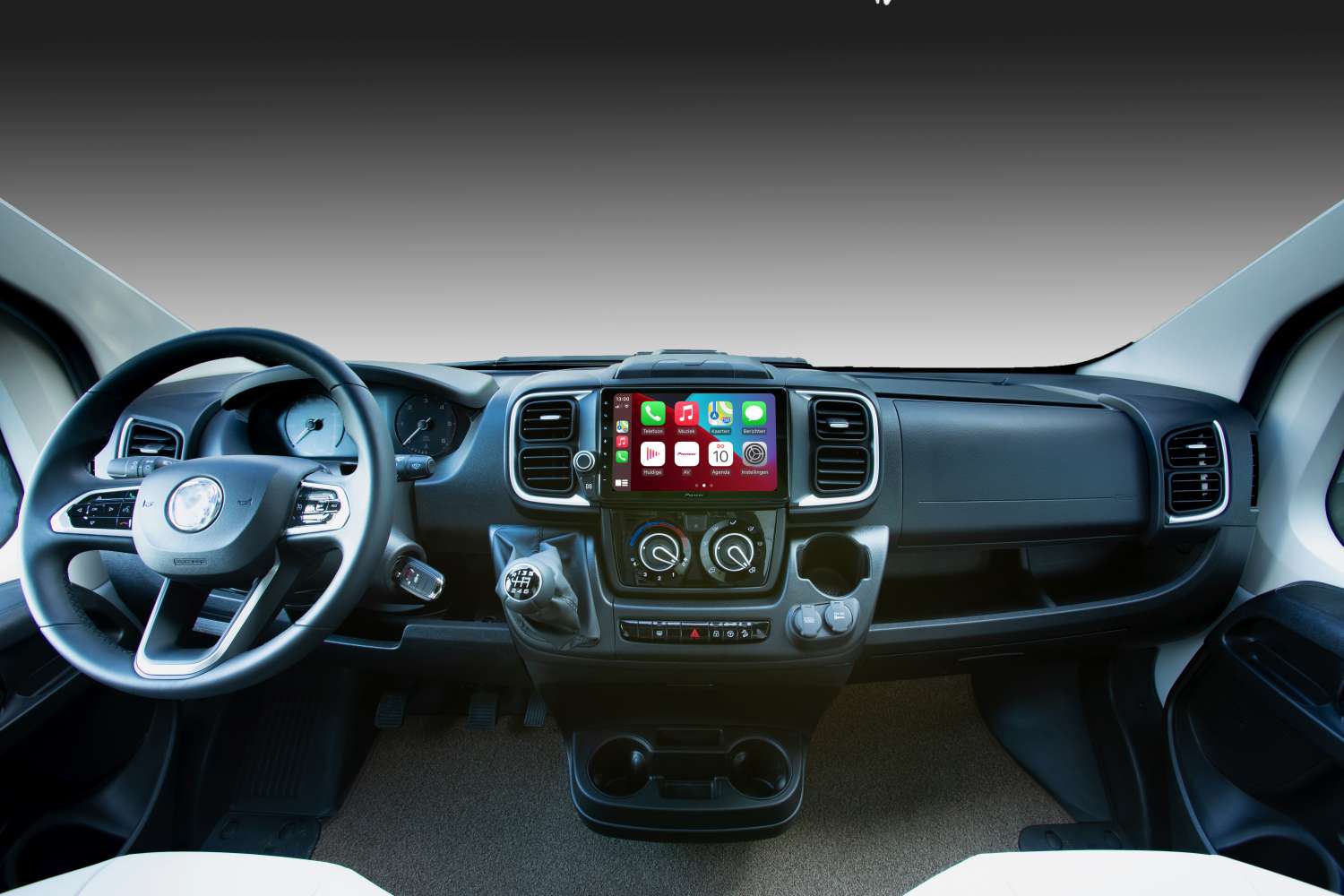 Pioneer AVIC-Z1000 DAB  Multimediasystem inkl. Bluetooth 9 Zoll Fiat Ducato 8 LF3