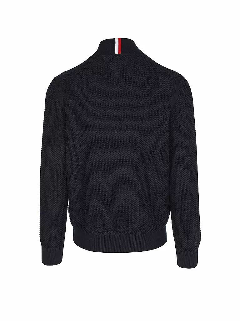 TOMMY HILFIGER Strickjacke blau