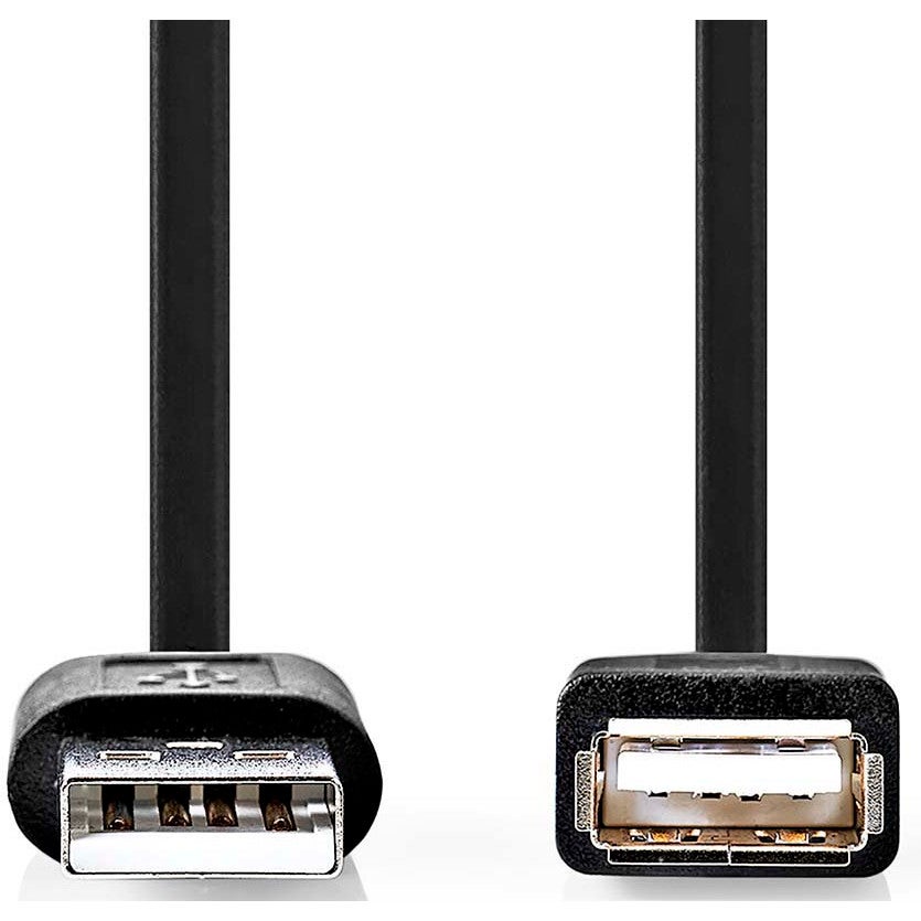 Nedis CCGB60010BK30 USB 2.0 kabel USB-A male naar USB-A female 3m
