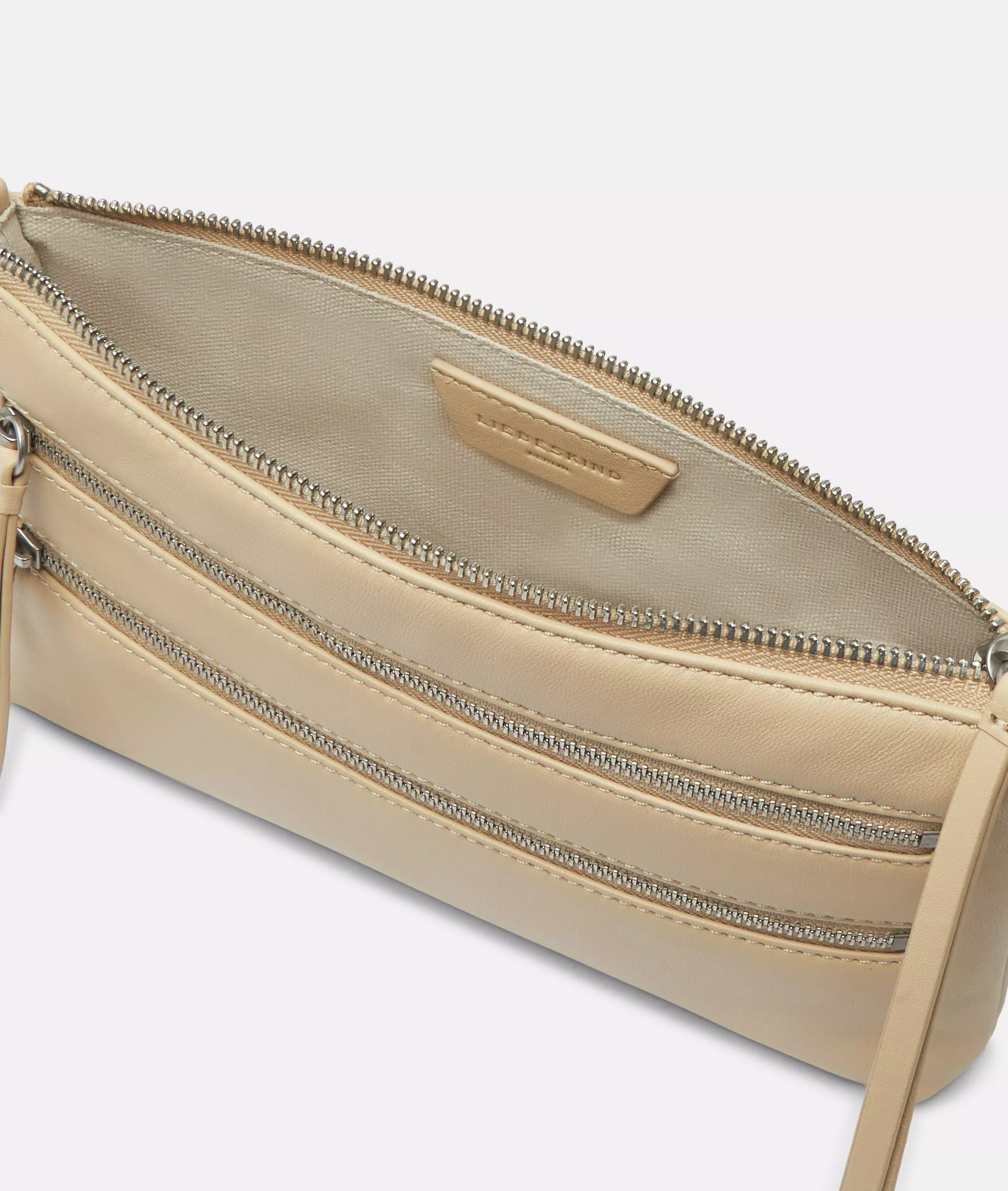 Crossbody Handy shoulder bag made from soft sheepskin