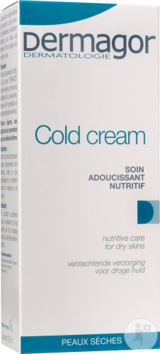 Dermagor Cold Cream Soin Adoucissant Nutritif Peaux Sèches 100ml