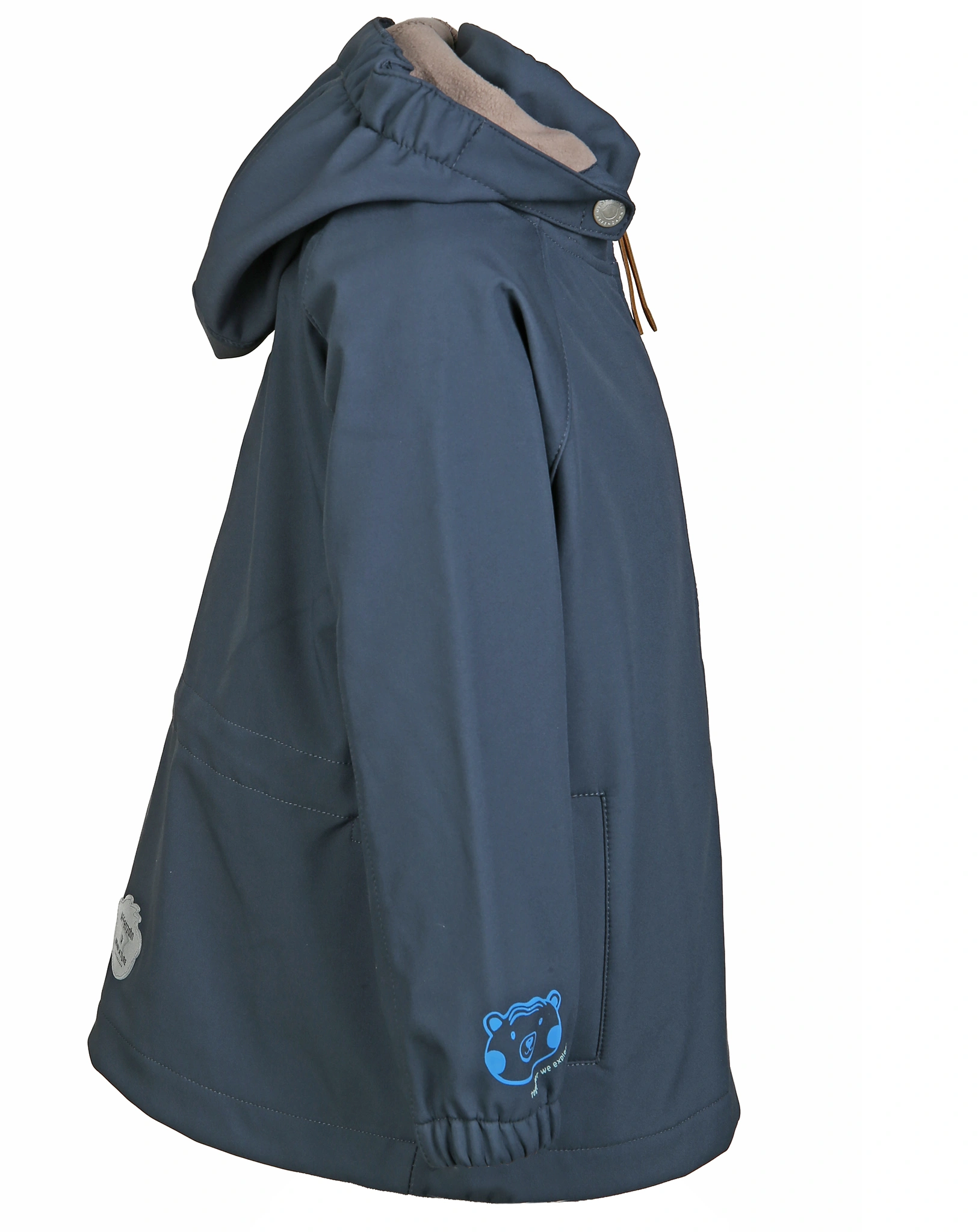 Softshelljacke AFFENZAHN MATALDO mit Innenfleece in ombre blue