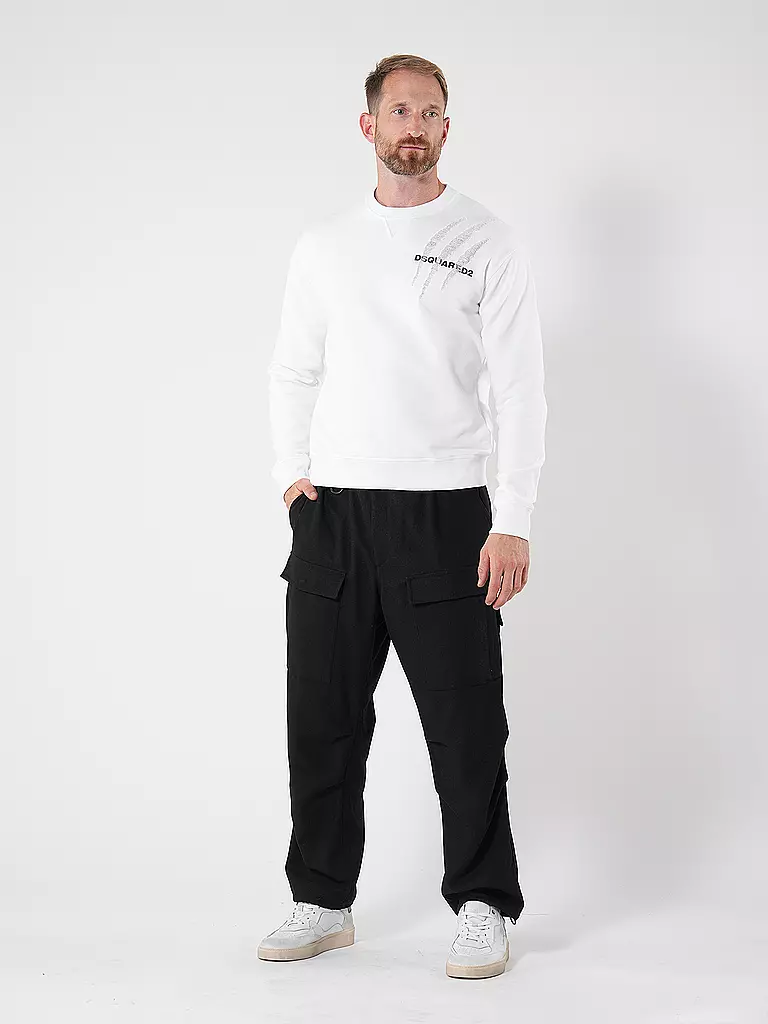 DSQUARED2 Sweater COOL FIT weiss