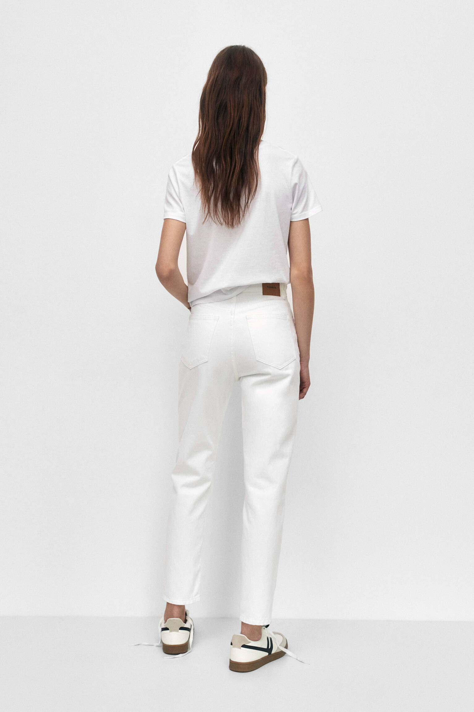 CALÇA JEANS BÁSICA MOM FIT - ICE